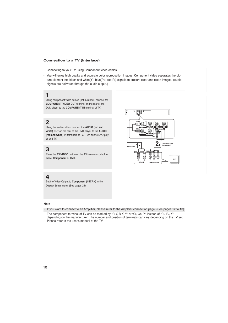 Samsung DVD-P181K  EN User Manual | Page 10 / 32