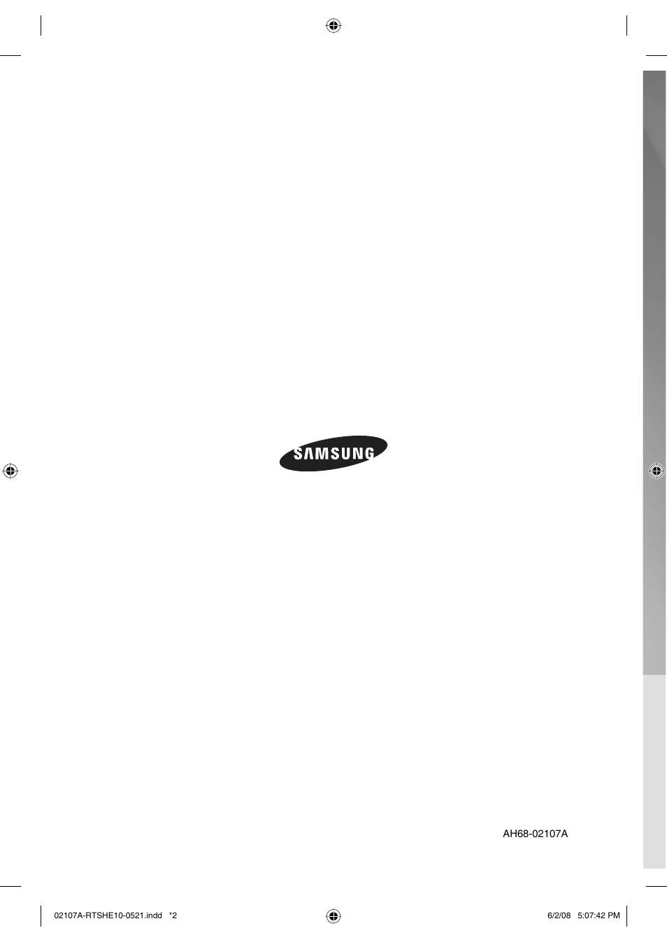 Samsung HE10T User Manual | Page 54 / 54