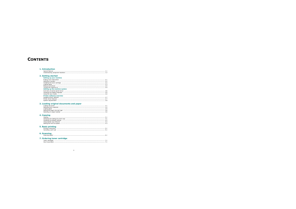 Samsung SCX-4200 User Manual | Page 4 / 92