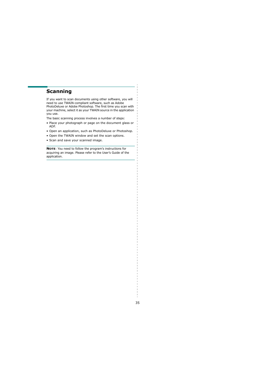 Scanning | Samsung SCX-4200 User Manual | Page 89 / 92