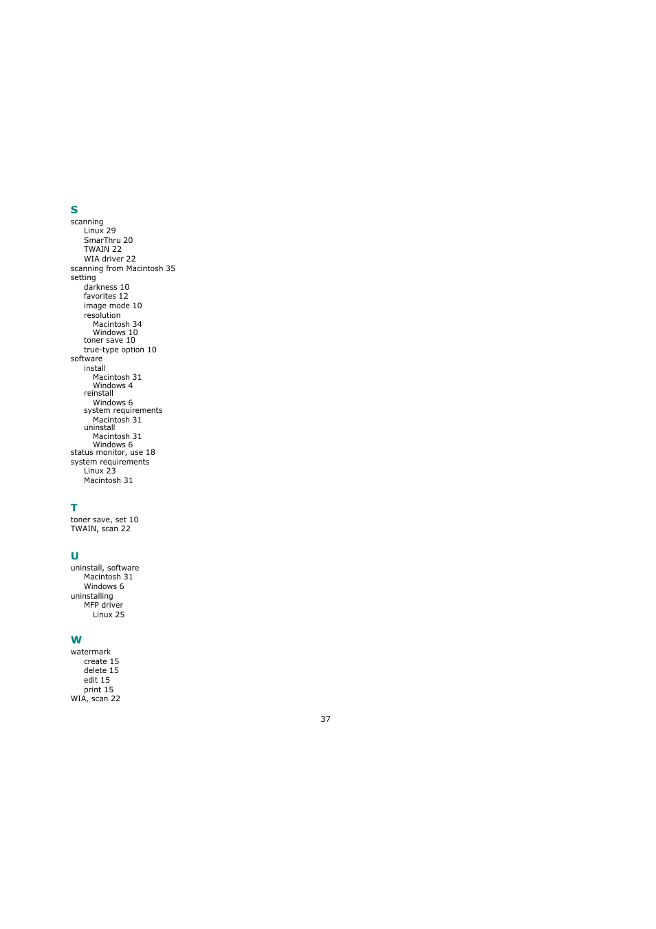 Samsung SCX-4200 User Manual | Page 91 / 92