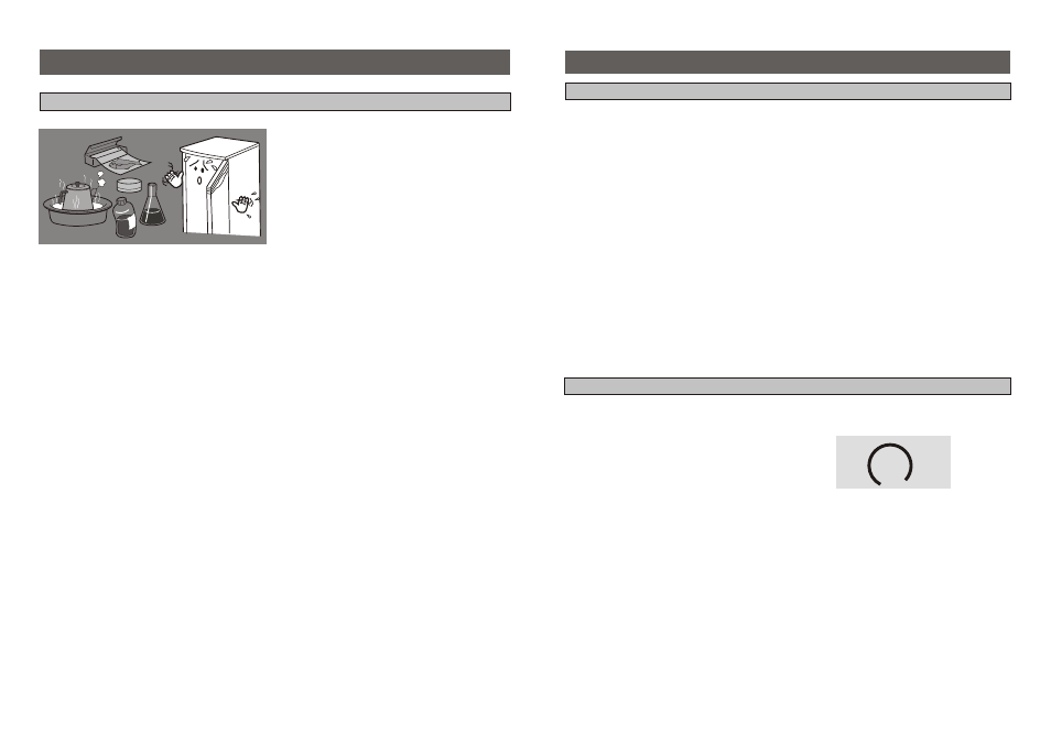 Storage and cleaning, Initial using method, Control settings | Samsung SRG-149B User Manual | Page 6 / 7