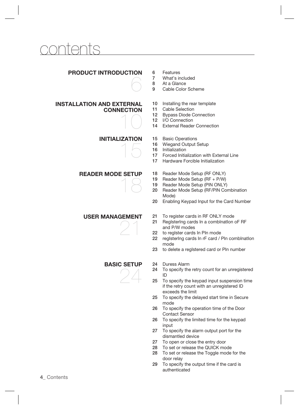 Samsung SSA-S2000 User Manual | Page 4 / 51