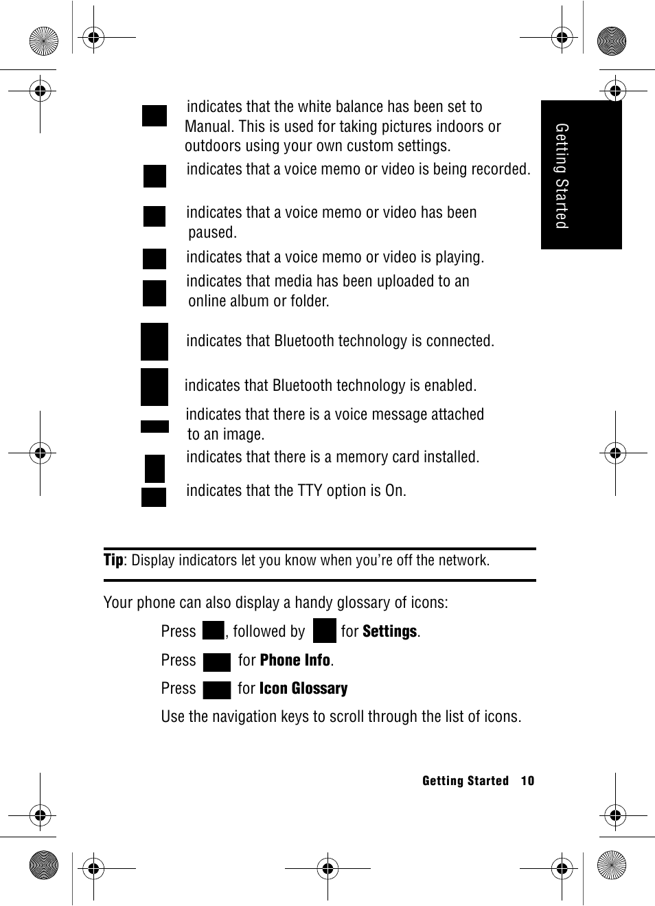 Samsung SPH-A920 User Manual | Page 19 / 170