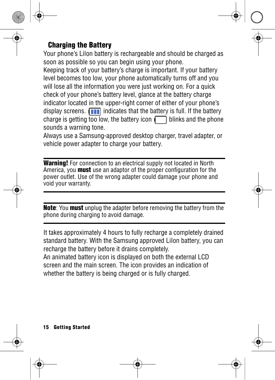 Samsung SPH-A920 User Manual | Page 24 / 170