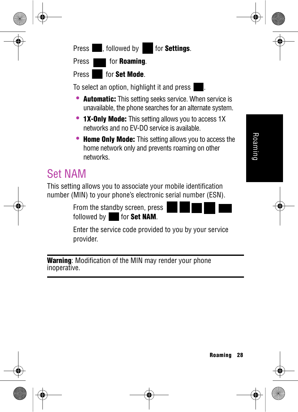 Set nam | Samsung SPH-A920 User Manual | Page 37 / 170