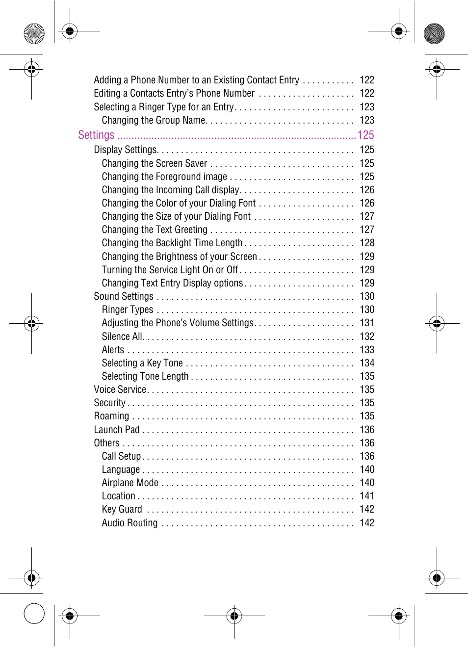 Samsung SPH-A920 User Manual | Page 8 / 170
