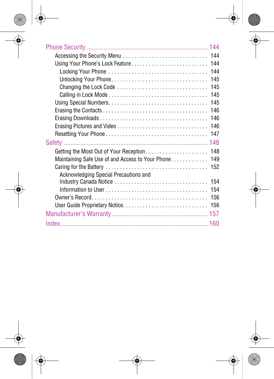 Samsung SPH-A920 User Manual | Page 9 / 170