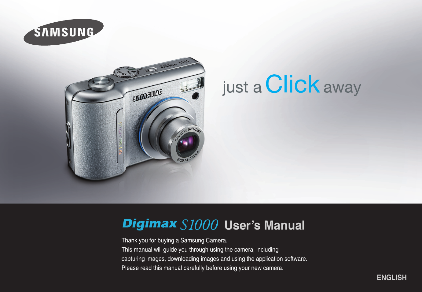 Samsung Digimax S1000 User Manual | 82 pages