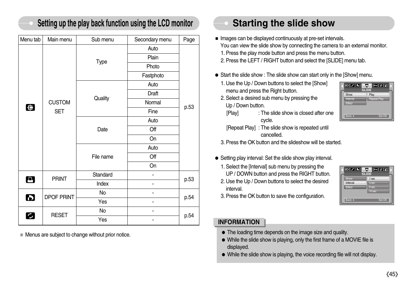 Samsung Digimax S1000 User Manual | Page 46 / 82