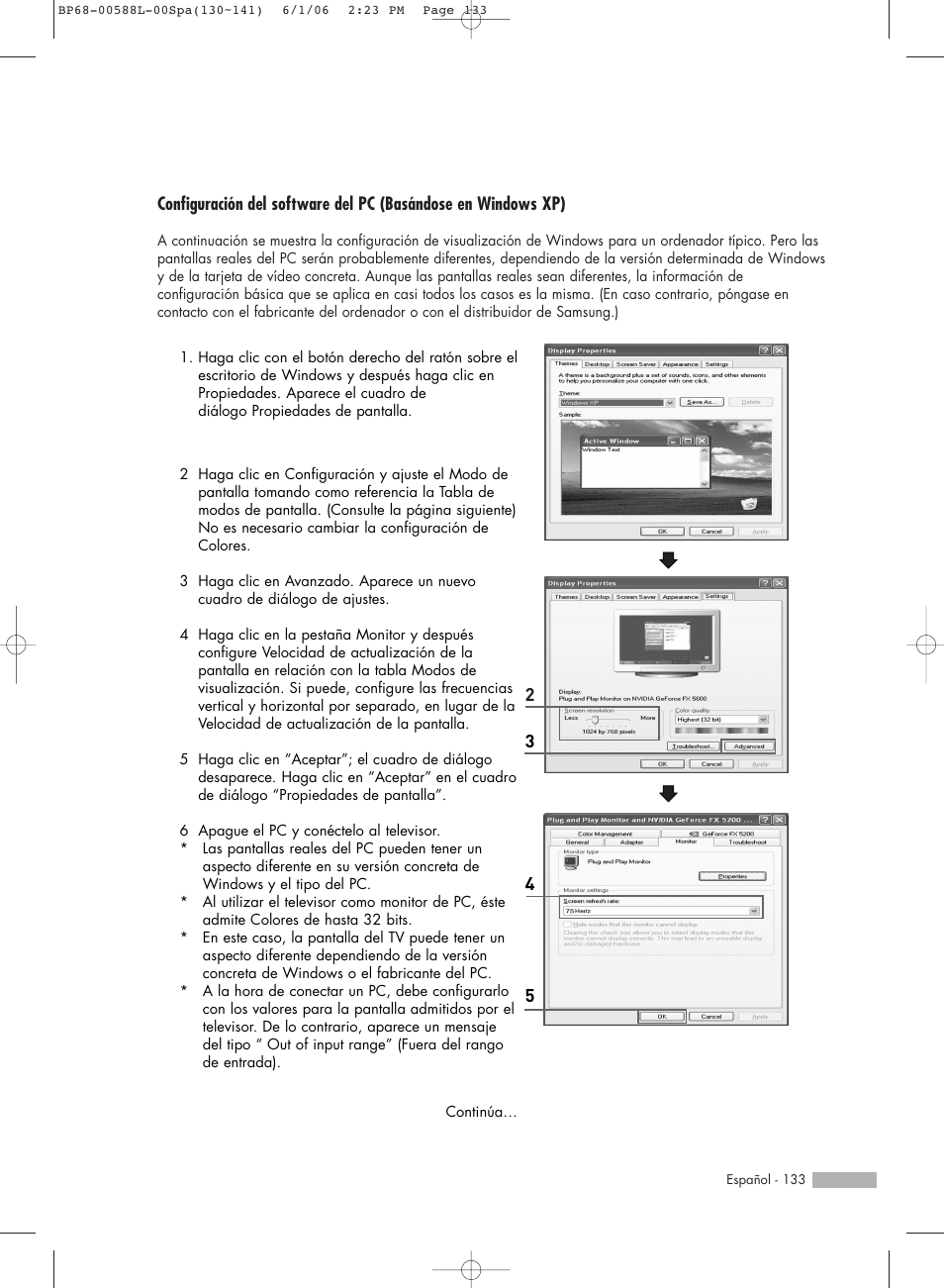 Samsung HL-S5088W User Manual | Page 133 / 164