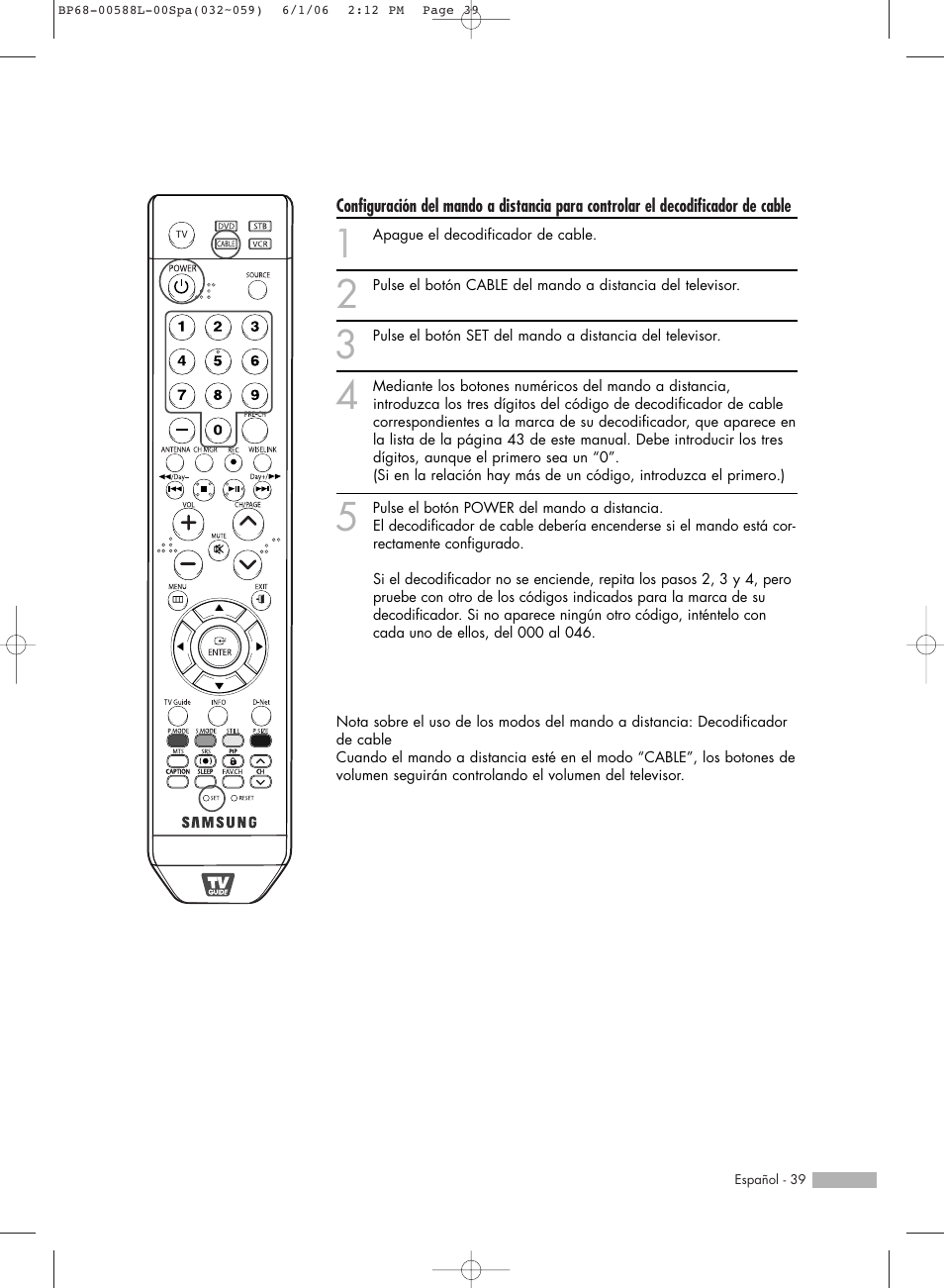 Samsung HL-S5088W User Manual | Page 39 / 164