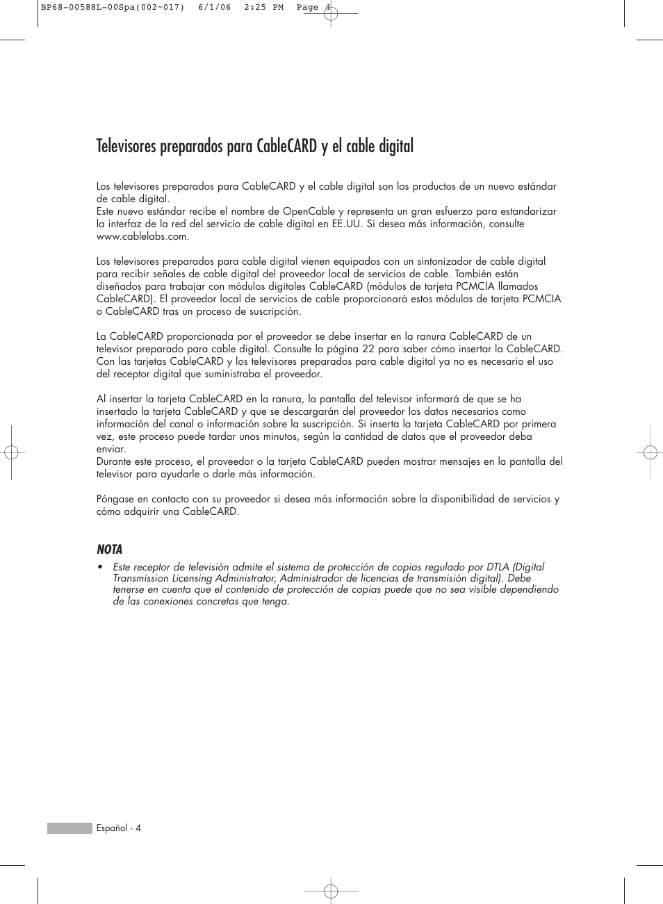 Samsung HL-S5088W User Manual | Page 4 / 164