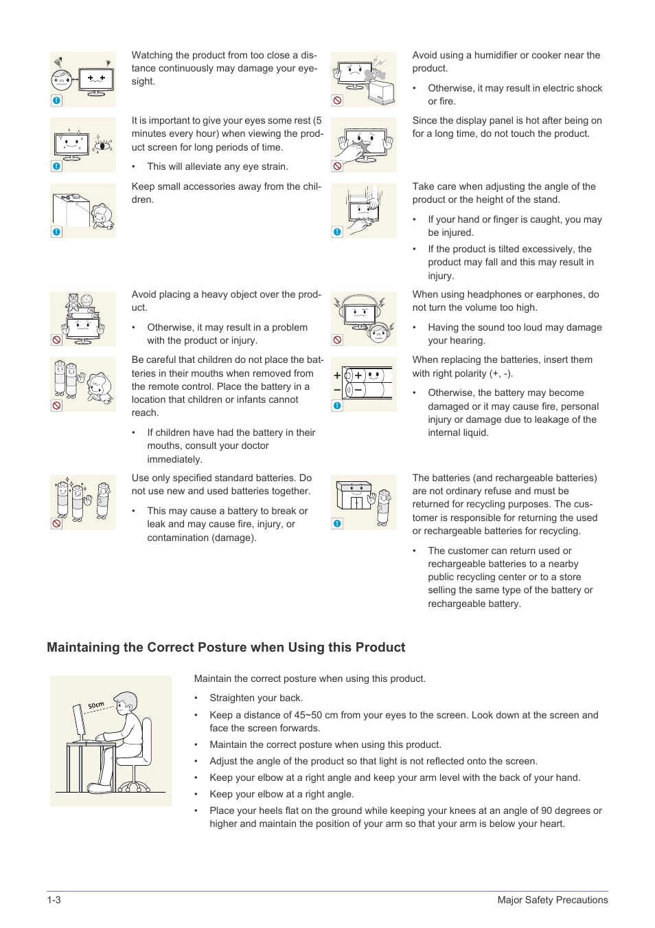 Samsung VC240 User Manual | Page 10 / 62