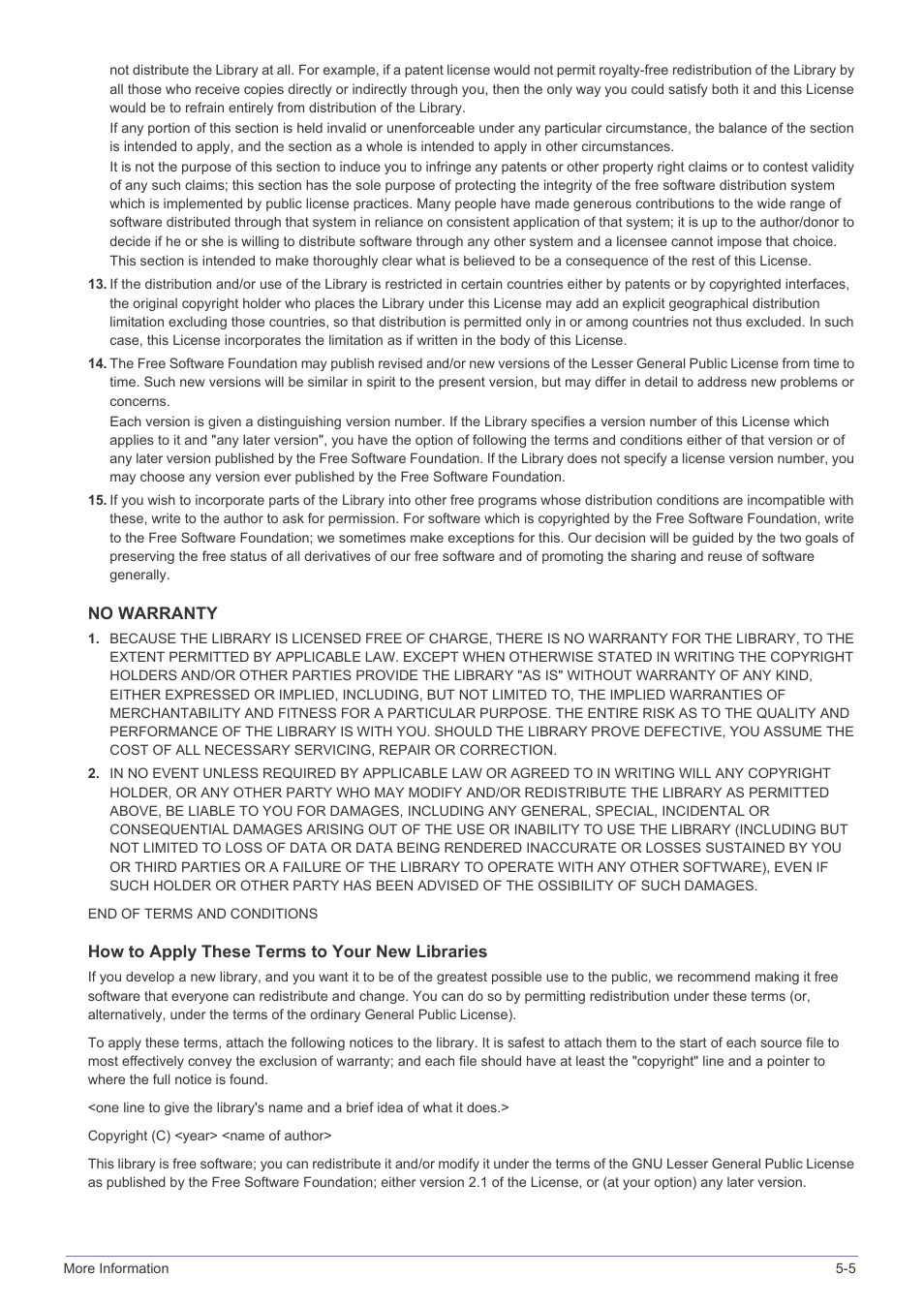 Samsung VC240 User Manual | Page 61 / 62