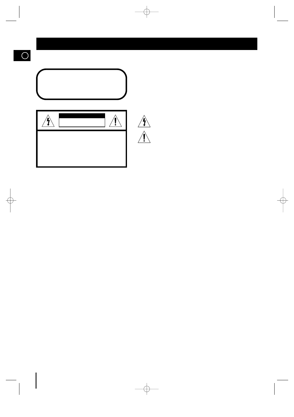 Safety warnings | Samsung MAX-VL45 User Manual | Page 2 / 28