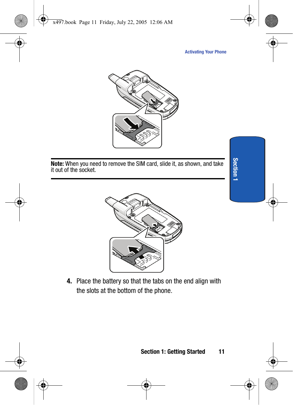 Samsung SGH-x497 User Manual | Page 11 / 196