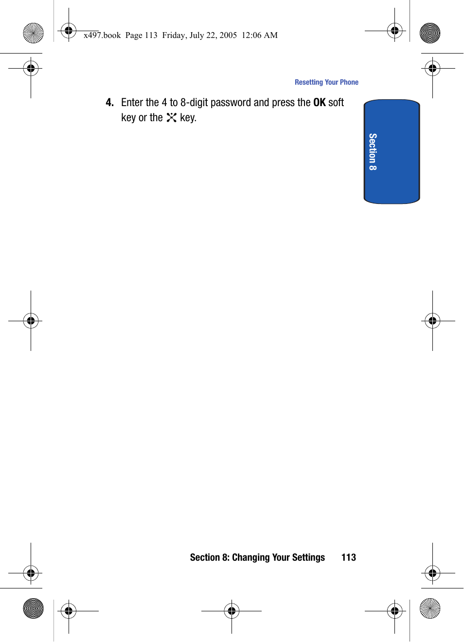 Samsung SGH-x497 User Manual | Page 113 / 196