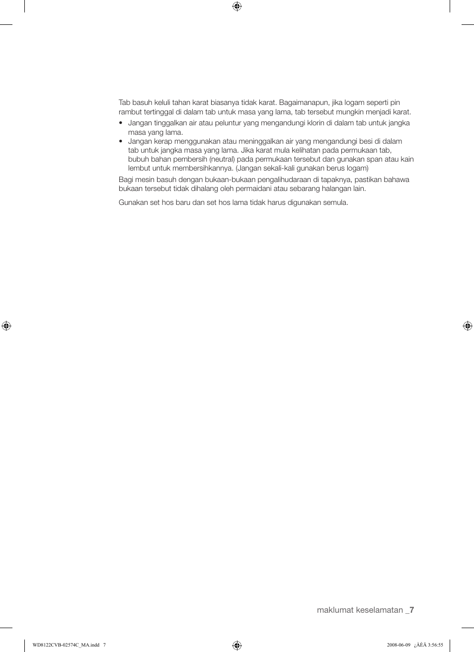 Samsung WD8122CVD User Manual | Page 43 / 144