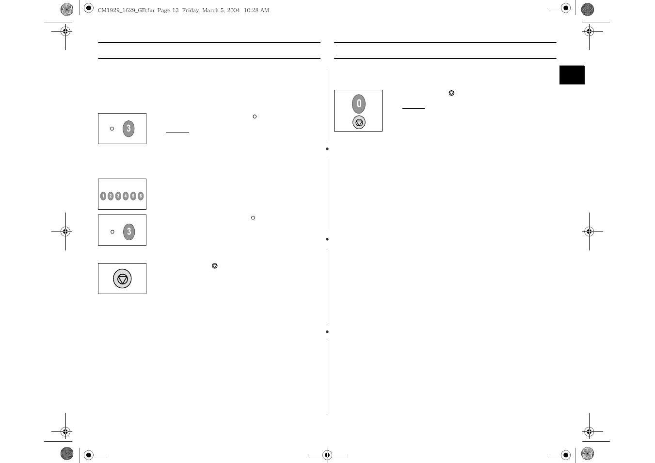 Programming air filter clean time, Controlling beep tone | Samsung CM1629 User Manual | Page 13 / 24