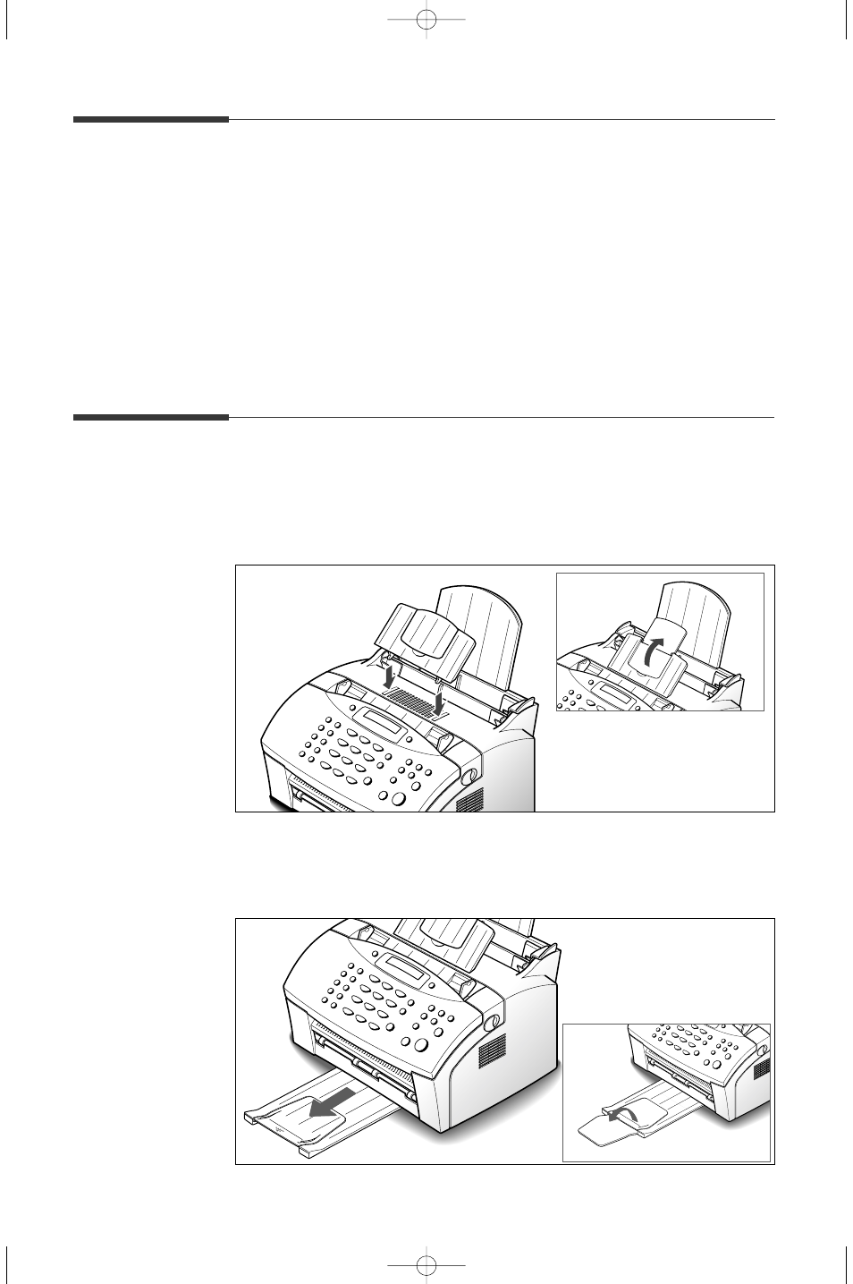 Setting up your machine, Choosing a location | Samsung SF-5100 User Manual | Page 13 / 101