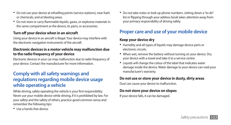 Samsung YP-G70 User Manual | Page 103 / 116