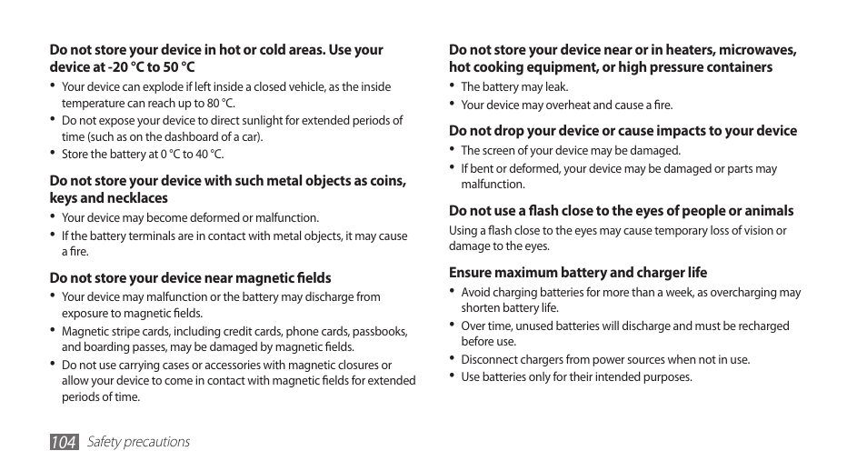 Samsung YP-G70 User Manual | Page 104 / 116