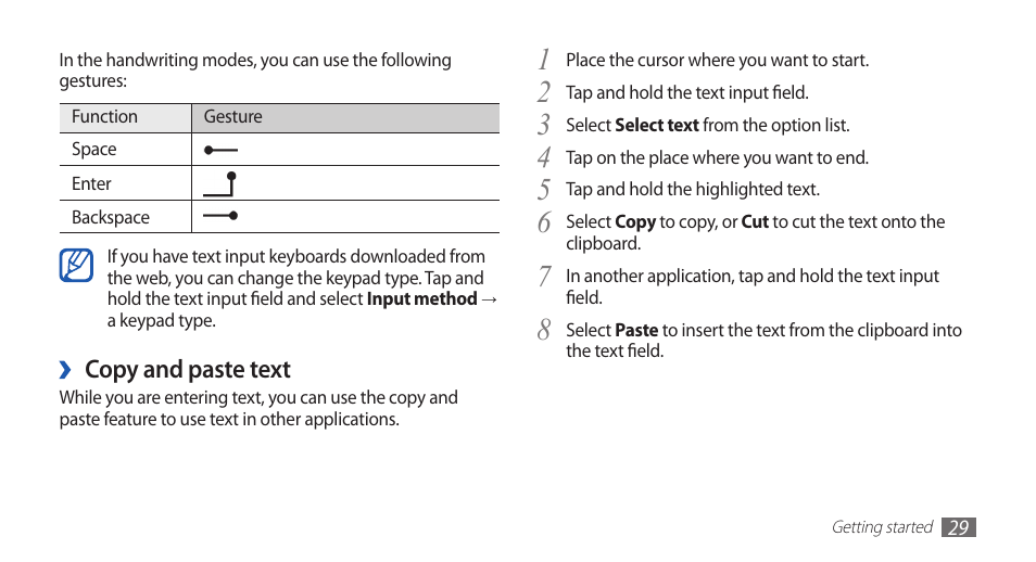 Samsung YP-G70 User Manual | Page 29 / 116