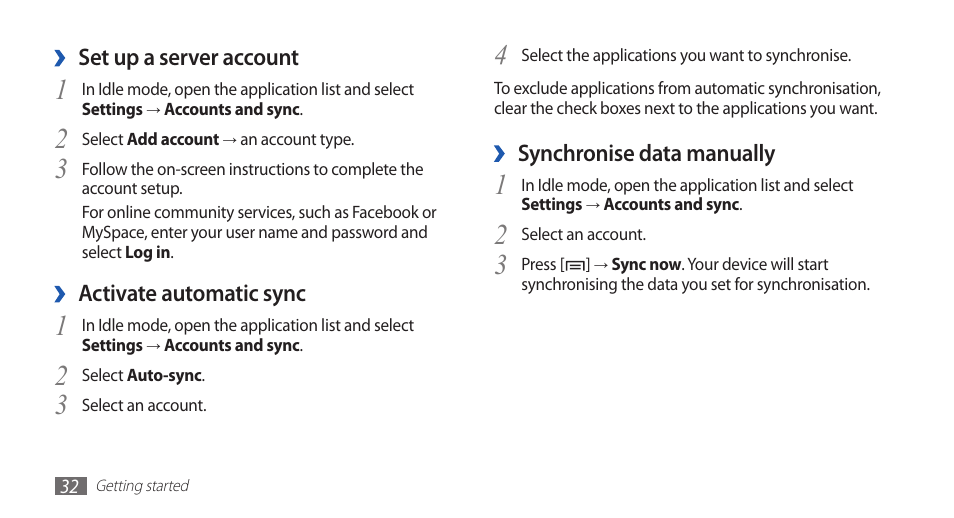 Samsung YP-G70 User Manual | Page 32 / 116