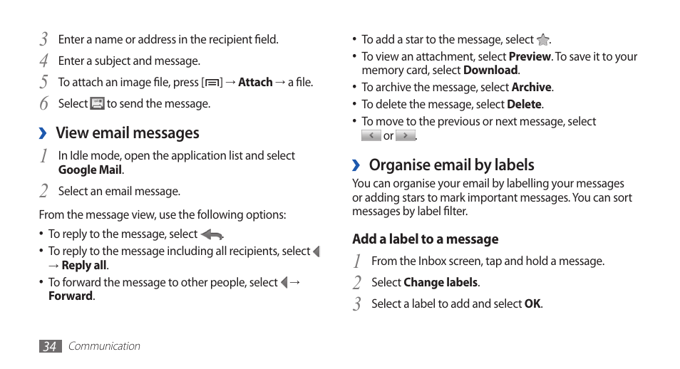 Samsung YP-G70 User Manual | Page 34 / 116