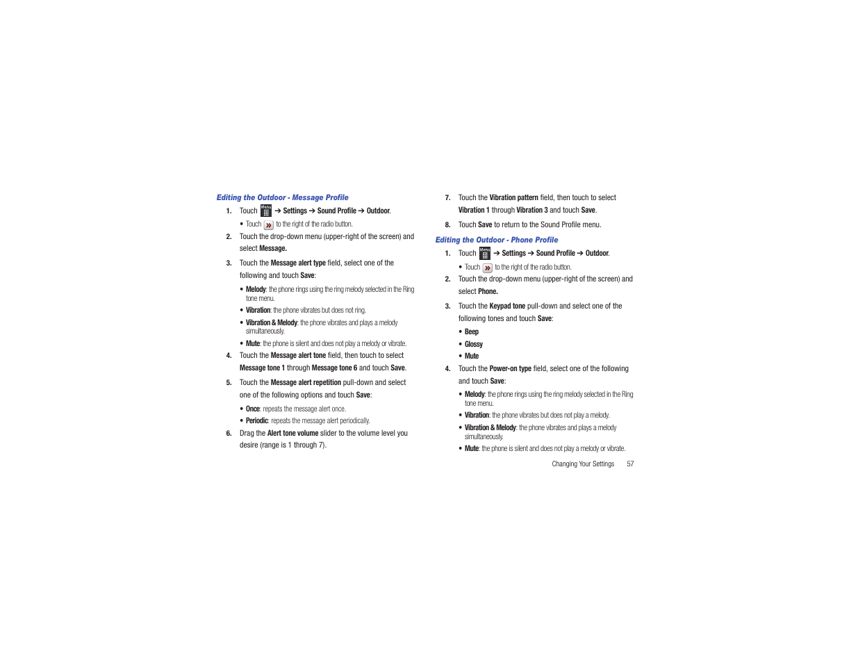 Samsung Flight II SGH-A927 User Manual | Page 61 / 197