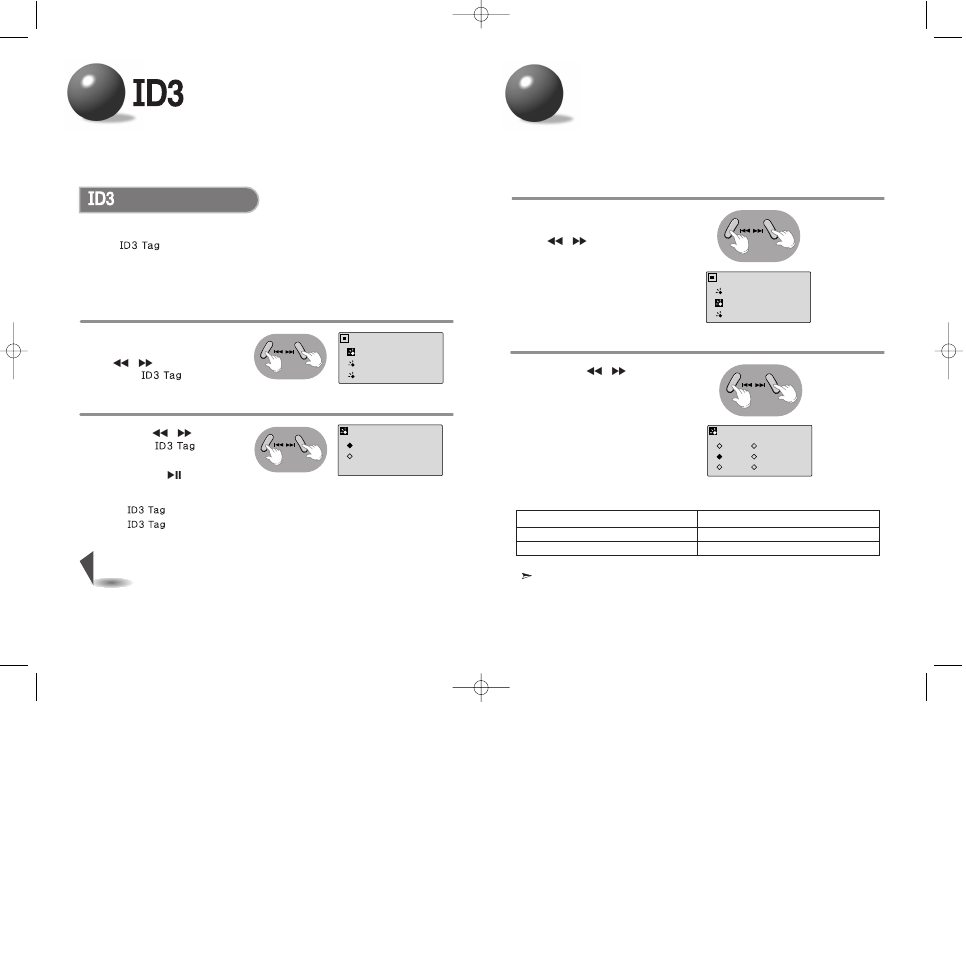 Tag function, Scroll function | Samsung MCD-HM200 User Manual | Page 10 / 18