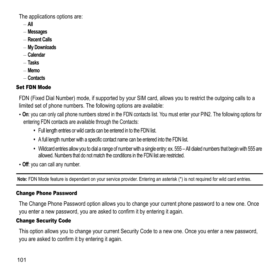 Samsung A847M User Manual | Page 108 / 140