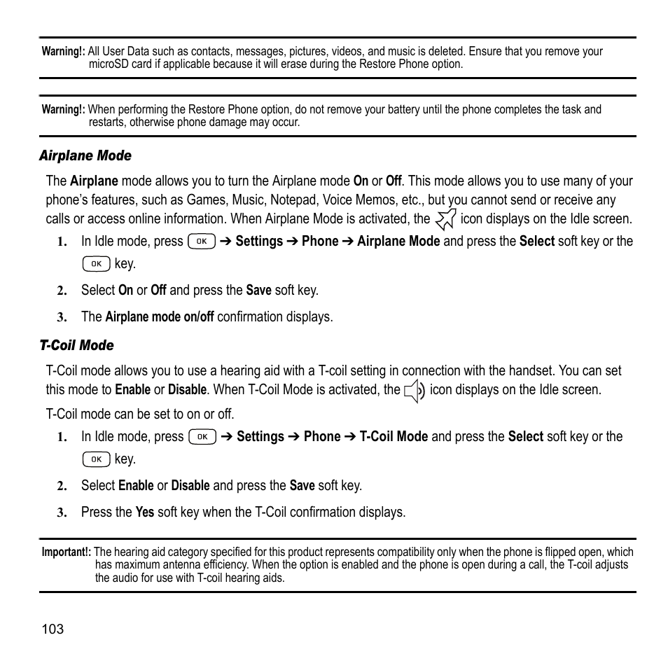 Samsung A847M User Manual | Page 110 / 140