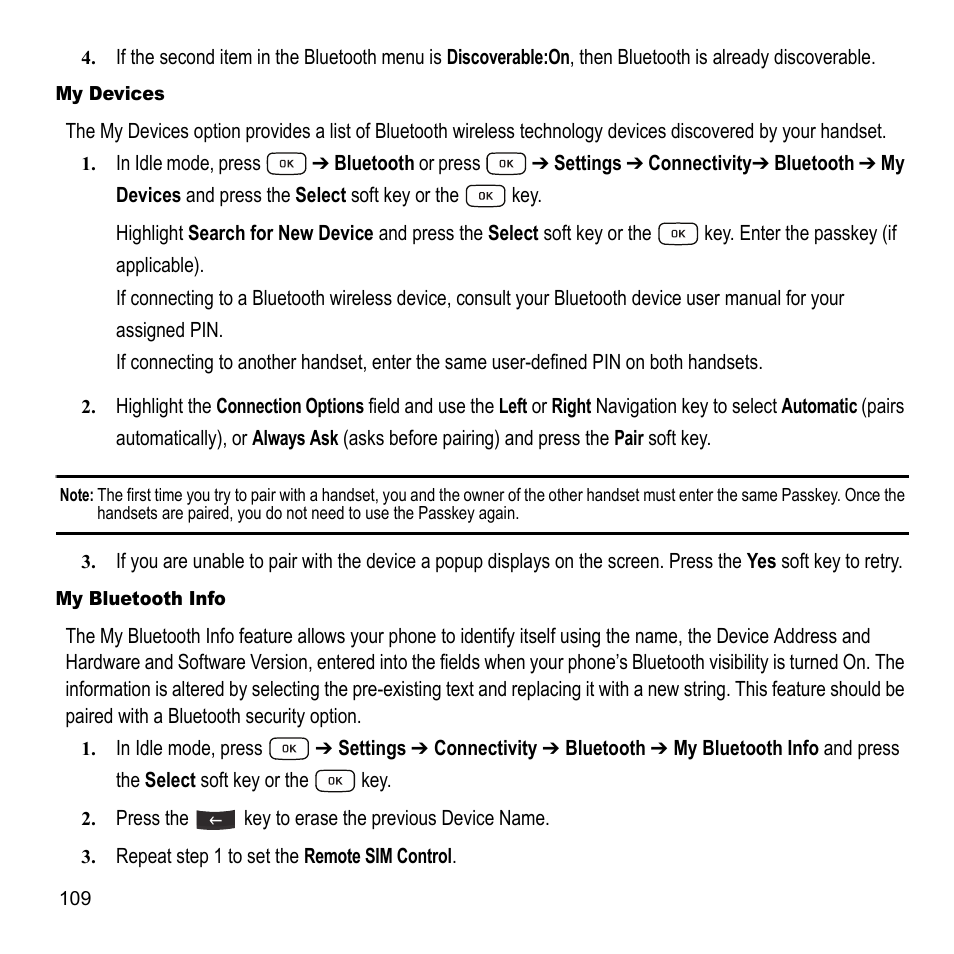 Samsung A847M User Manual | Page 116 / 140