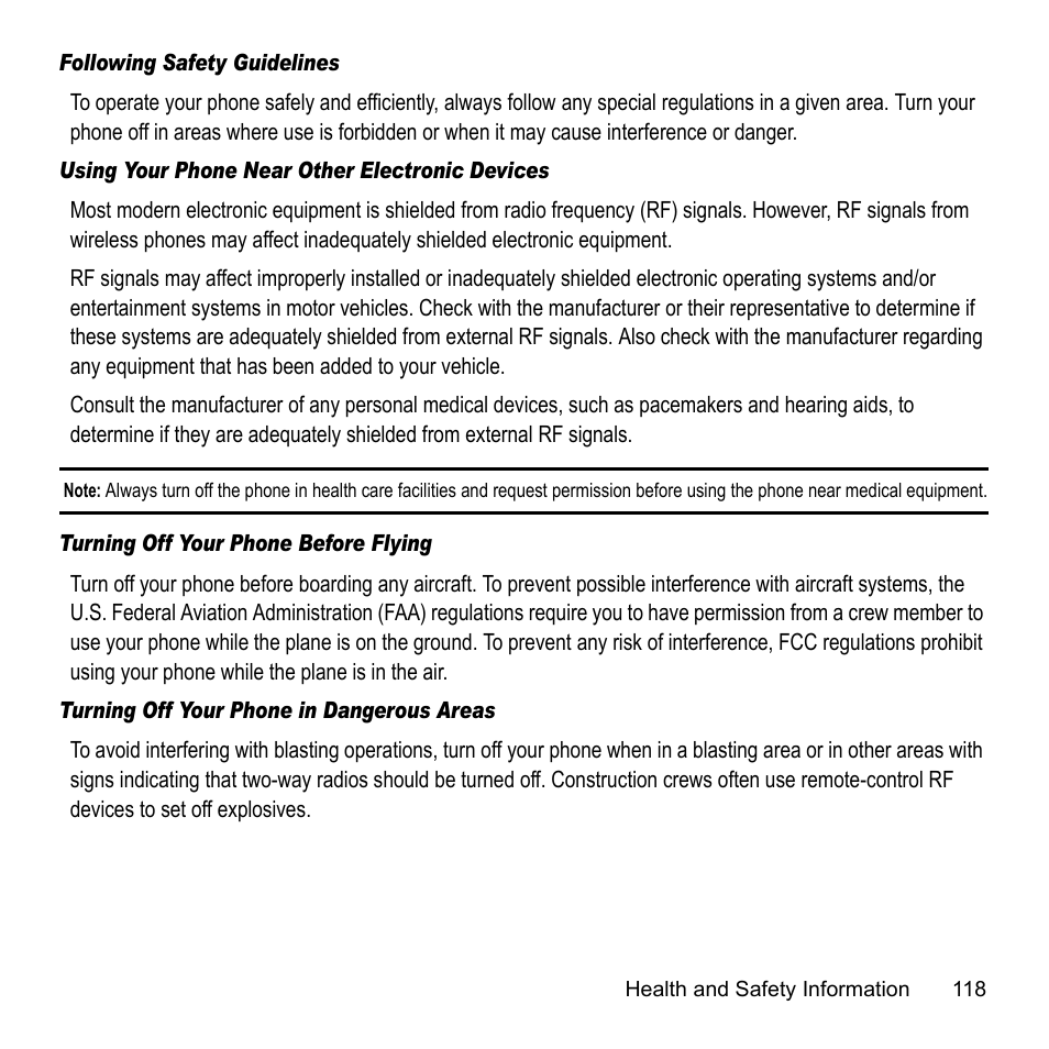 Samsung A847M User Manual | Page 125 / 140