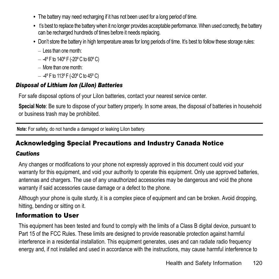 Samsung A847M User Manual | Page 127 / 140