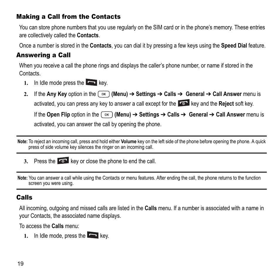 Samsung A847M User Manual | Page 26 / 140