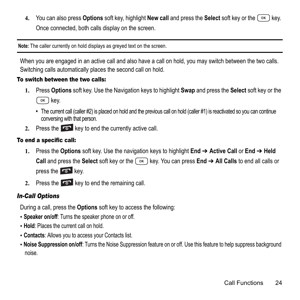 Samsung A847M User Manual | Page 31 / 140