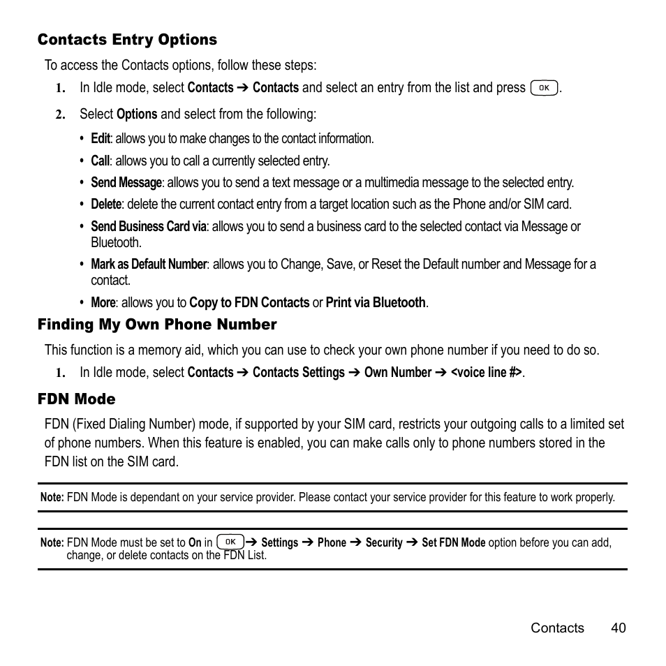 Samsung A847M User Manual | Page 47 / 140