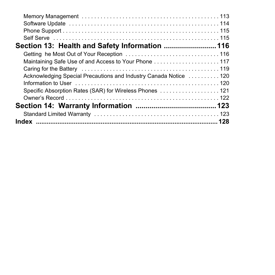 Samsung A847M User Manual | Page 7 / 140