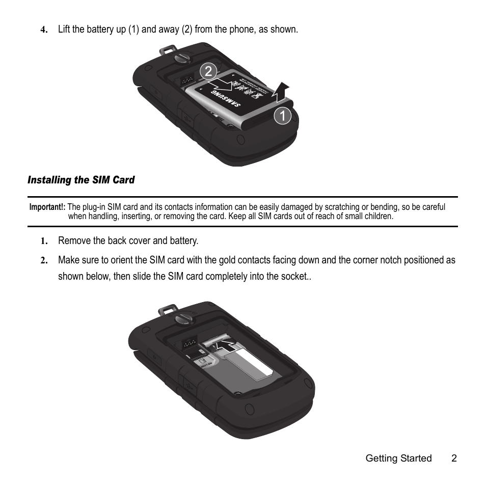 Samsung A847M User Manual | Page 9 / 140