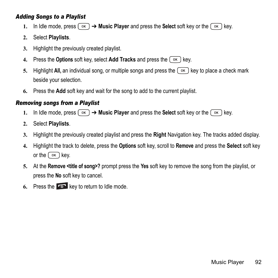 Samsung A847M User Manual | Page 99 / 140