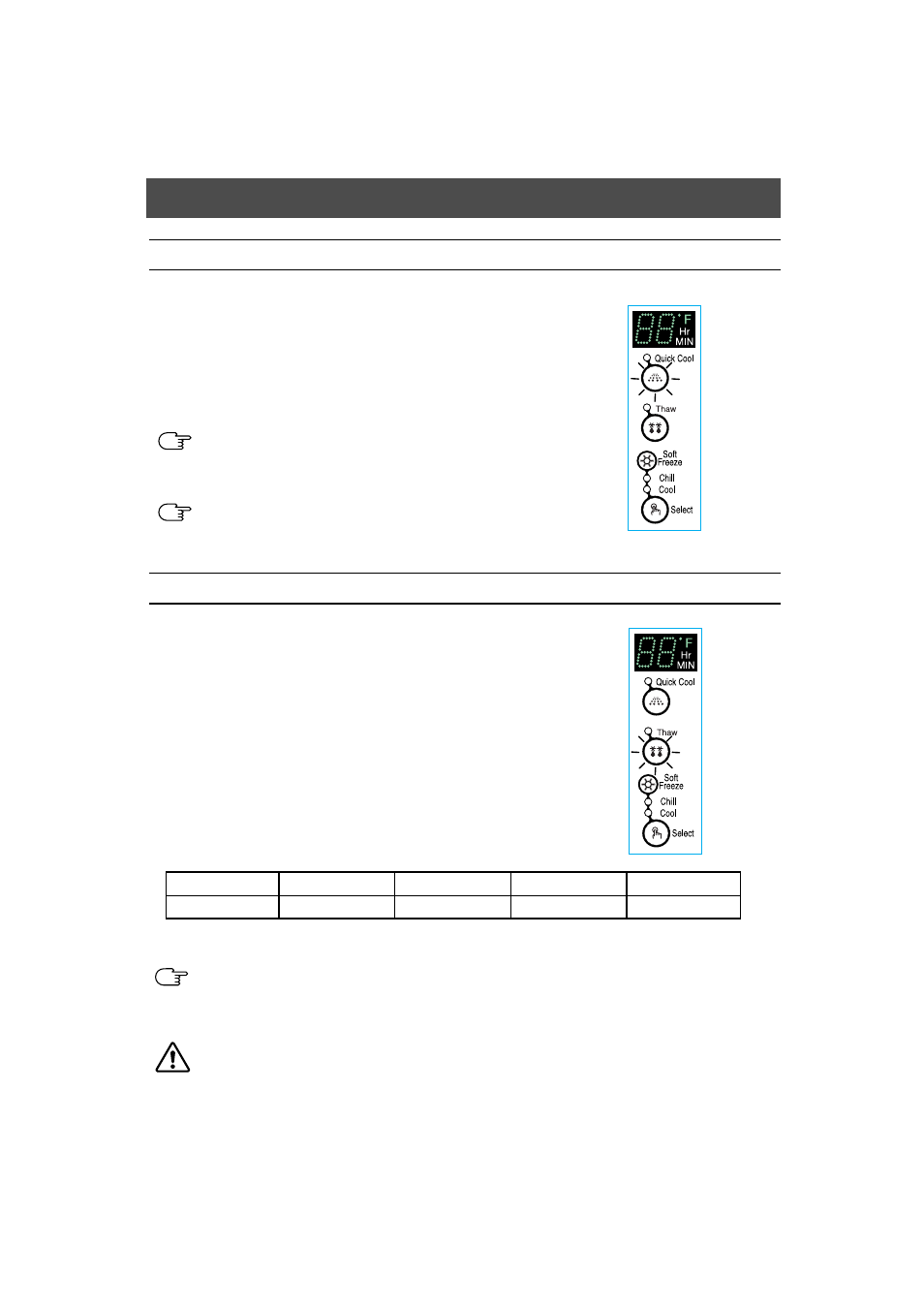 Coolselect zone, Drawer guide, Quick cool” button “thaw” button | Samsung HomePAD HP2777AT User Manual | Page 13 / 61