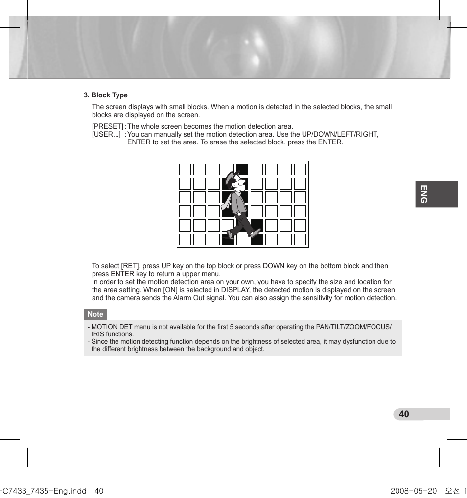 Samsung SCC-C7435(P) User Manual | Page 41 / 82