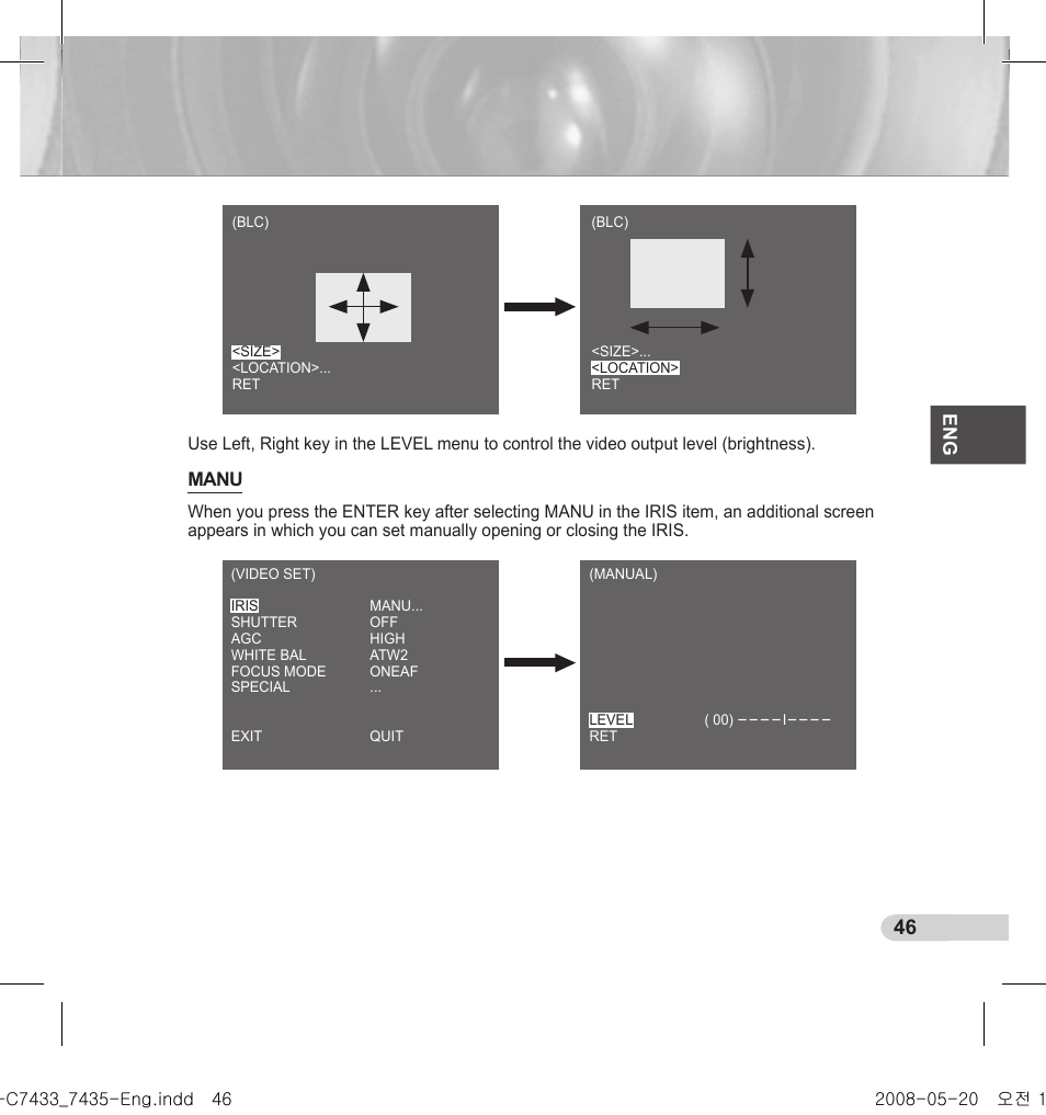 Samsung SCC-C7435(P) User Manual | Page 47 / 82