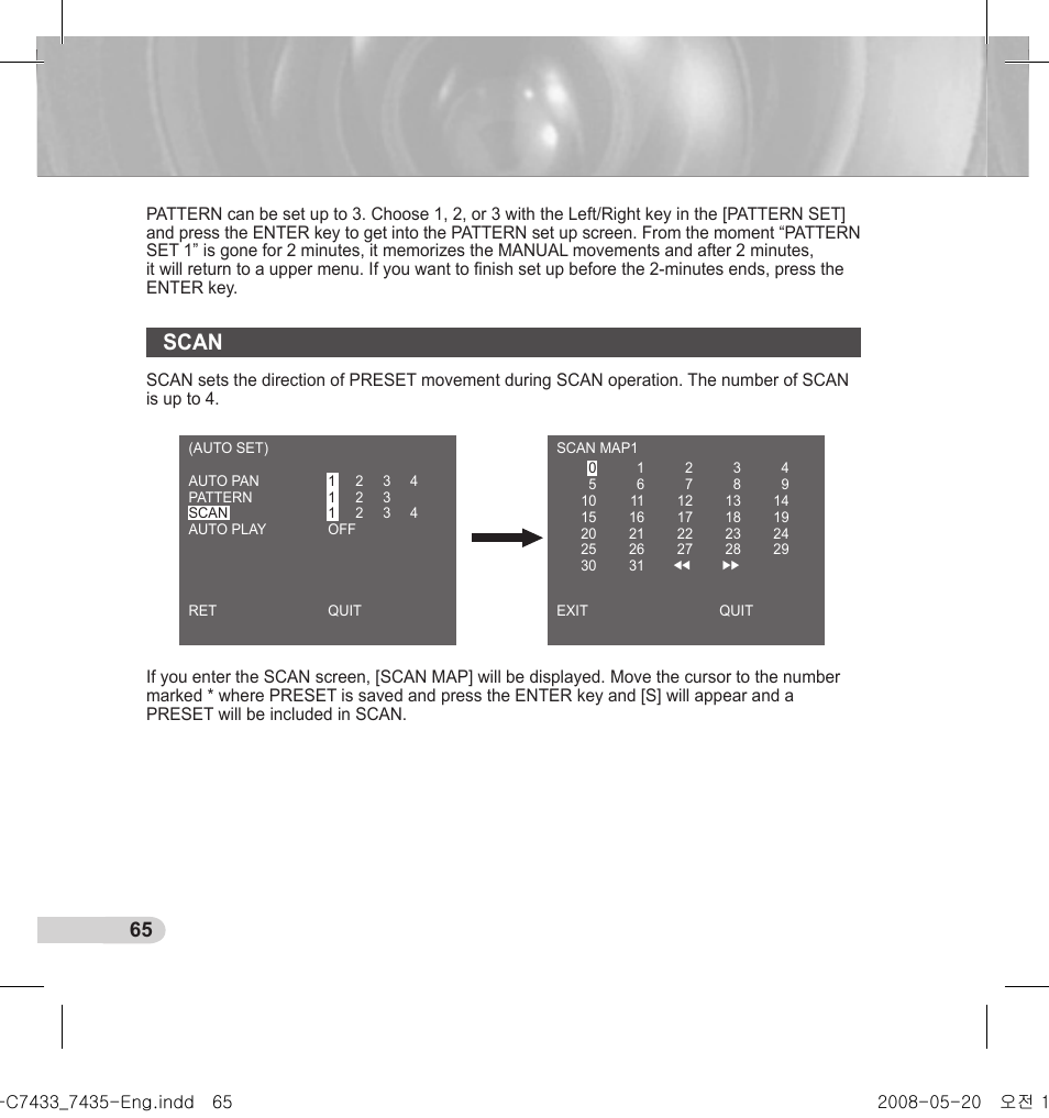 Scan | Samsung SCC-C7435(P) User Manual | Page 66 / 82
