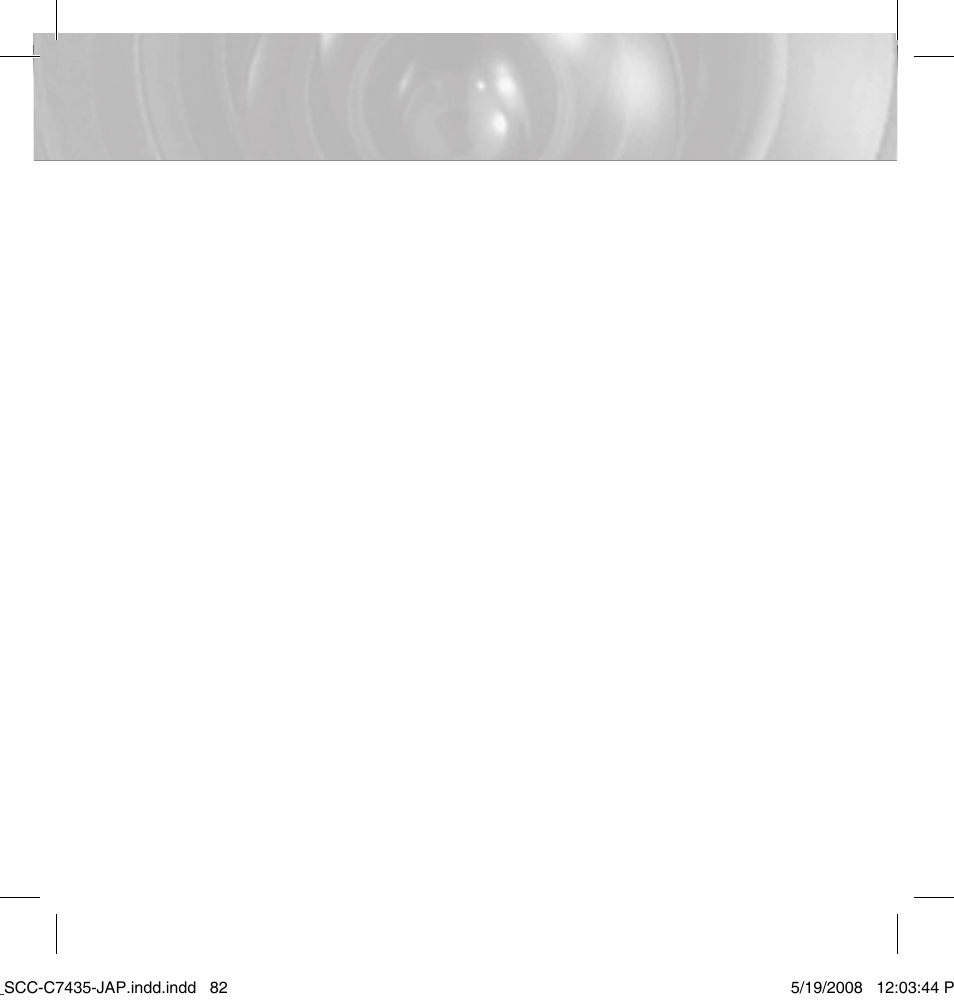 Samsung SCC-C7435(P) User Manual | Page 82 / 82