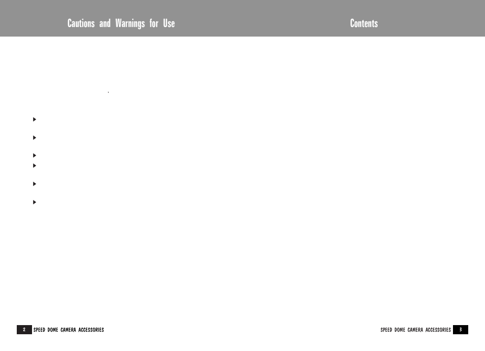 Cautions and warnings for use contents | Samsung STH-160PI User Manual | Page 2 / 8