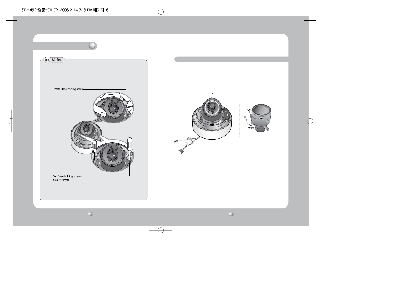 Installation | Samsung SID-452 User Manual | Page 9 / 20